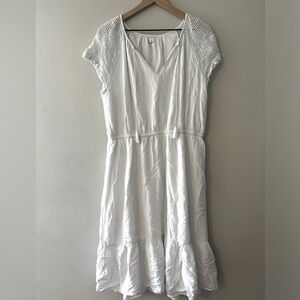 Old Navy long white dress